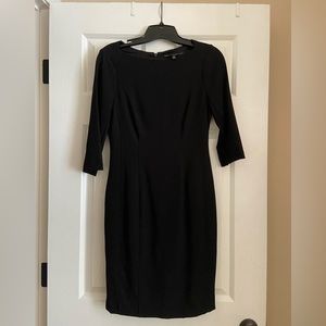 White House Black Market Black Dress Size 2 petite